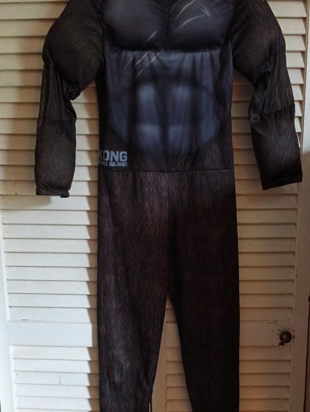 Rubie's Kids King Kong Muscle Gorilla Costume - Black and Brown